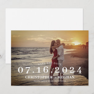 Save the Date Card - Whole Photo