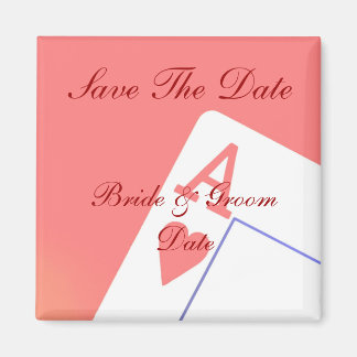 Save the Date Casino Las Vegas Wedding Magnets