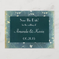 Save The Date Chic Vintage Pattern
