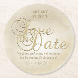 Save the Date Coasters
