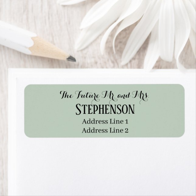 Save The Date Custom Name Return Address (Insitu)