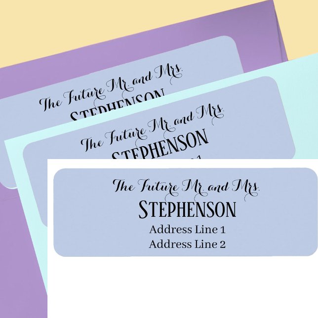 Save The Date Custom Name Return Address (Creator Uploaded)