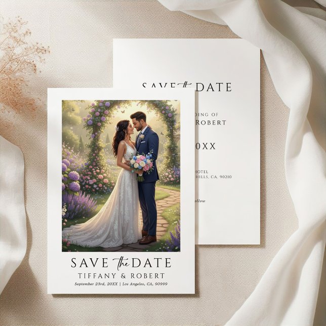 Save the Date Custom Photo Invitation (Creator Uploaded)