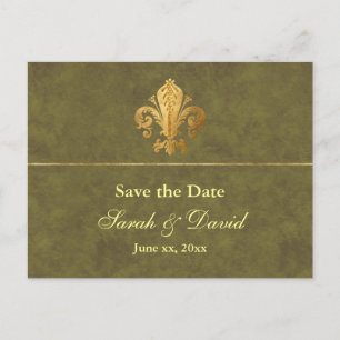 Save the Date Customisable Announcement Postcard