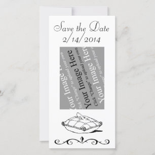 Save the Date Customisable Cinderella Photo Card