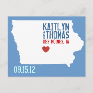 Save the Date - Customisable - Iowa