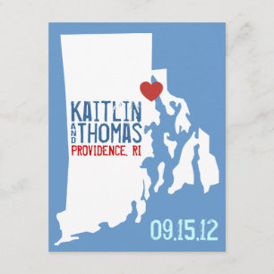 Save the Date - Customisable - Rhode Island