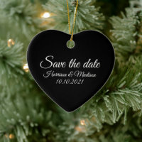 Save the Date, customise text Wedding Announcement