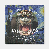 SAVE THE DATE DIRTY WOMEN BAPTIST SPONGE BATHS