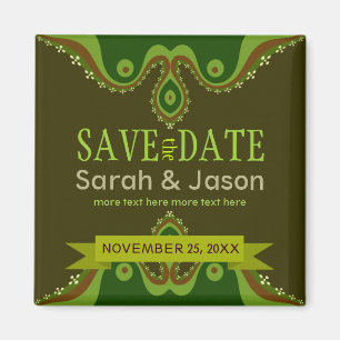 Save the Date Earth Goddess Magnet