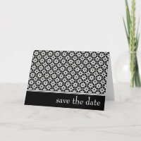 save the date : elegant floral :