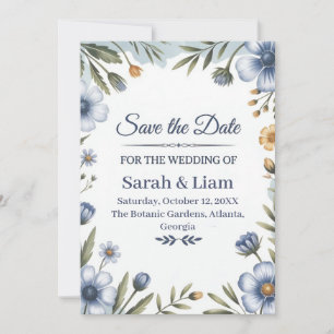 "Save the Date" Elegant Wedding Invitation