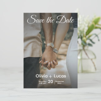 Save the Date – Elegant Wedding Invitation Design