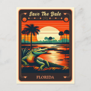 Save the Date Florida Invitation Postcard