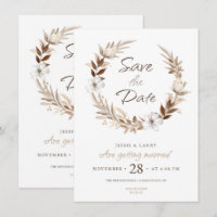 "Save the Date for Our Big Day: [Couple's Names] T
