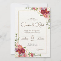 Save the date for our joyous wedding celebration!