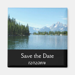 Save the Date, Grand Teton National Park Magnet