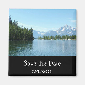 Save the Date, Grand Teton National Park Magnet