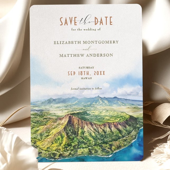 Save The Date Hawaii Destination Wedding Invitation (Creator Uploaded)