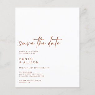 Save The Date Invitation