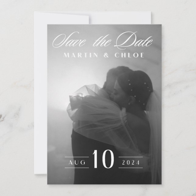 Save The Date Invitation (Front)