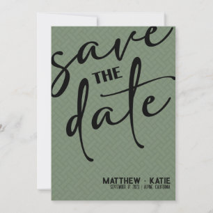 Save the Date Invitation