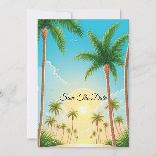 Save The Date Invitation (Front)