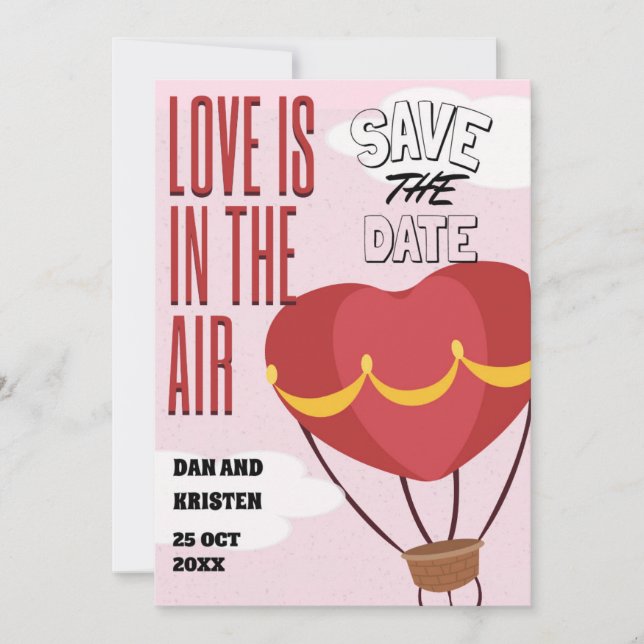Save The Date Invitation (Front)