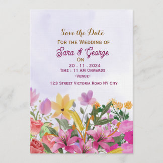 Save the Date Invitations 