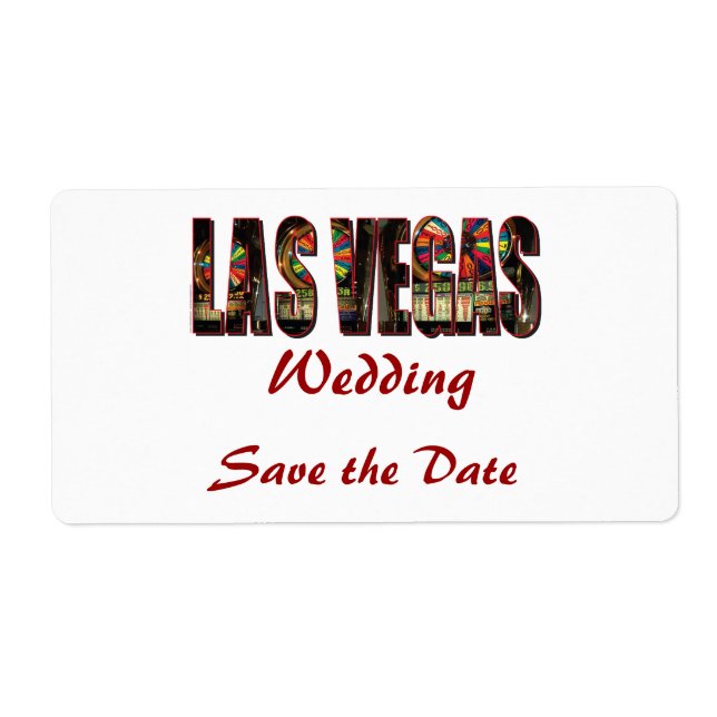Save the Date/Las Vegas Wedding (Front)