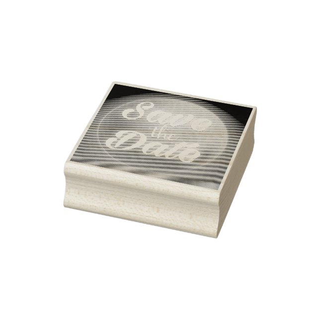 Save the Date Magical Moon Rubber Stamp (Stamp)