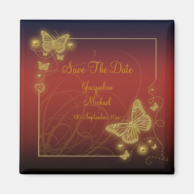 Save the date magnet (Front)