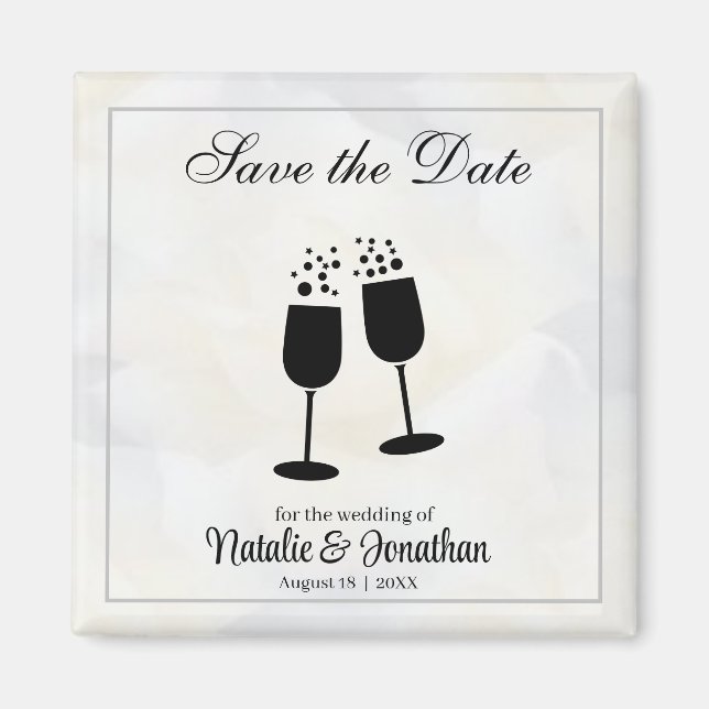 Save The Date Magnet (Front)