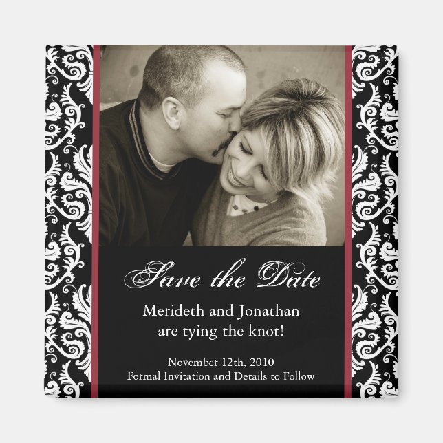 Save the Date Magnet (Front)