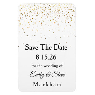 Save The Date Magnet