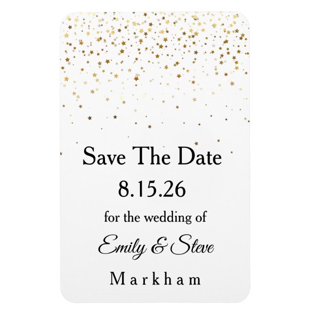 Save The Date Magnet (Vertical)