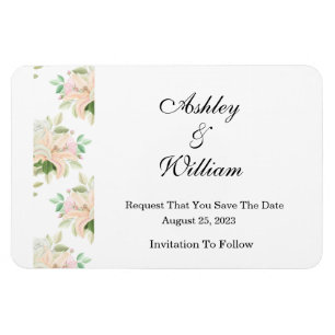 Save The Date Magnet