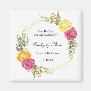 Save The Date Magnet