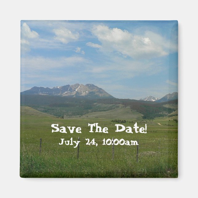 Save the Date Magnet (Front)