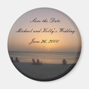 Save the Date Magnet