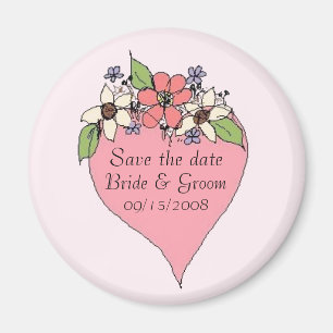 Save the date magnet