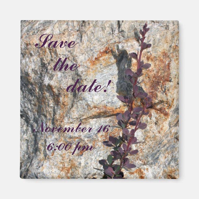 Save The Date! Magnet (Front)