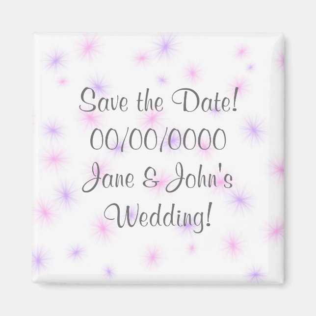 Save the Date! Magnet (Front)