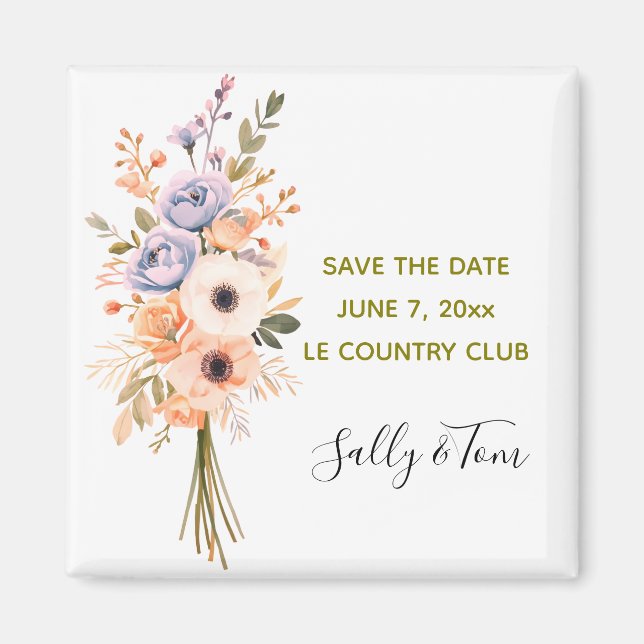 Save The Date magnet (Front)
