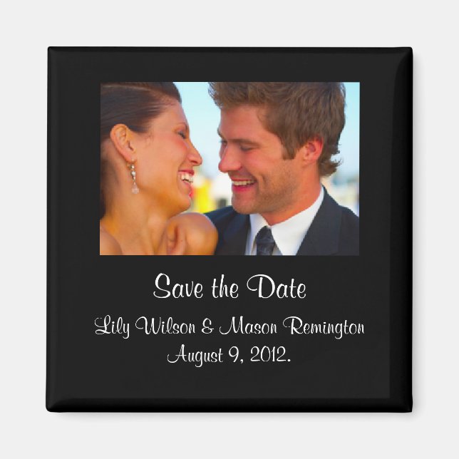 Save the Date Magnet (Front)