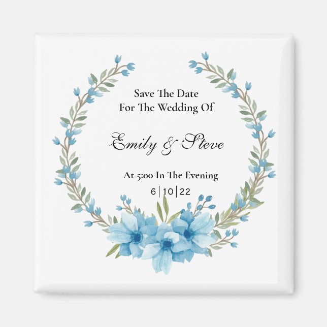 Save The Date Magnet (Front)