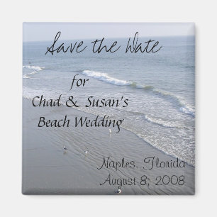 Save the Date Magnet