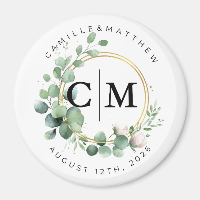 Save the Date Magnet (Front)