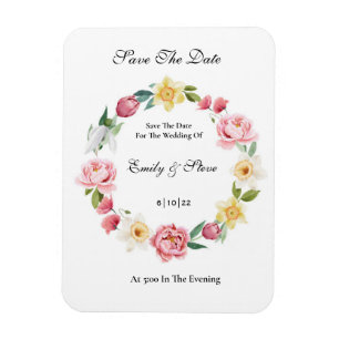 Save The Date Magnet