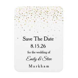 Save The Date Magnet